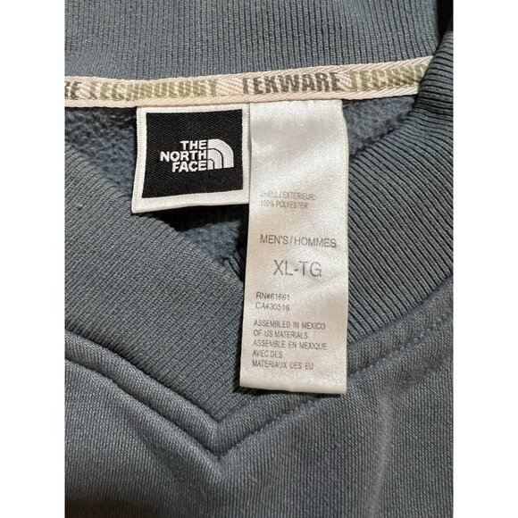 The‎ North Face Tekware Fleece Crewneck Sweatshirt Mens XL Gray Long Sleeve. - Picture 5 of 14